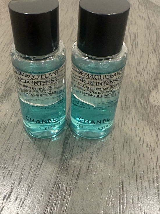 CHANEL Other - CHANEL Demaquillante Yeux Intense Bi-Phase gentle Eye Makeup Remover 10ml each
